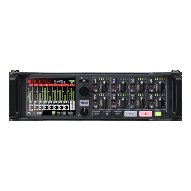 Zoom F8n Pro Multispor feltopptager 8-kanals opptager 