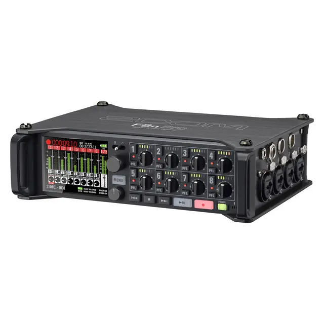 Zoom F8n Pro Multispor feltopptager 8-kanals opptager 