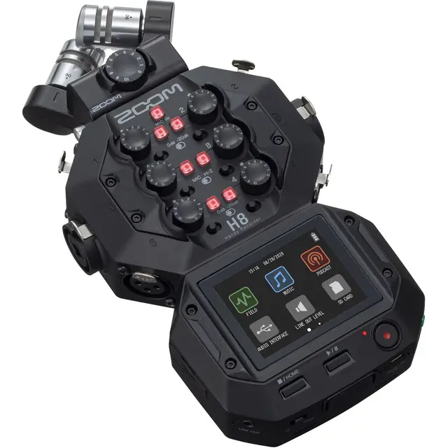 Zoom H8 Handy Recorder 8 Kanal håndholdt lyd opptager 