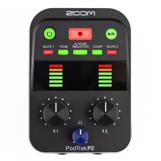 Zoom Podtrak P2 Dual USB Mic Recorder