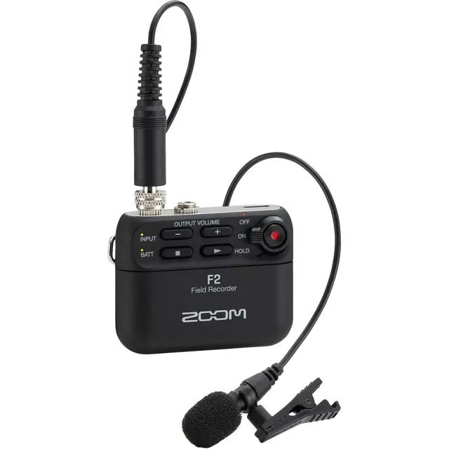 Zoom F2 Ultrakompact Field Recorder 