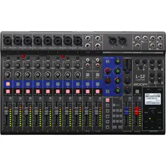 Zoom LiveTrak L-12 12-Kanal Digital Mixer & Multitrack Rec