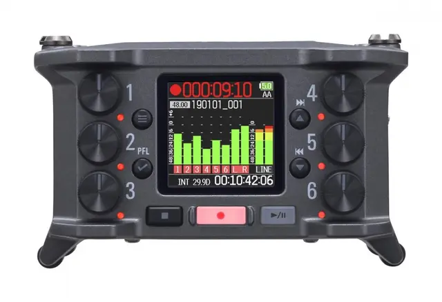 Zoom F6 MultiTrack Field Recorder 6-kanals opptager 