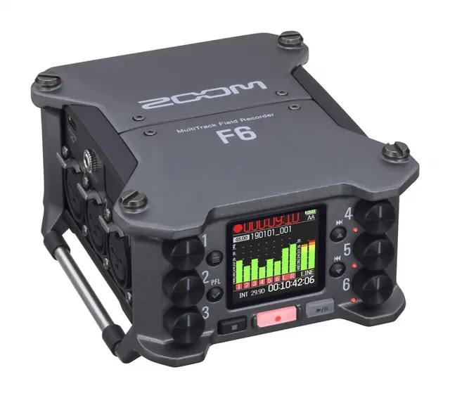 Zoom F6 MultiTrack Field Recorder 6-kanals opptager 
